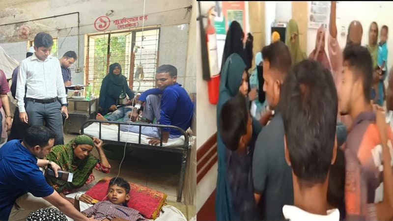 পঞ্চগড়ে স্কুল ফিডিংয়ের দুধ পান করে অসুস্থ ১৯ শিক্ষার্থী হাসপাতালে পঞ্চগড়ে স্কুল ফিডিংয়ের দুধ পান করে অসুস্থ ১৯ শিক্ষার্থী হাসপাতালে
